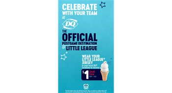 $1 Small Cone is Back! Celebrate the New Season at Participating DQ Locations!